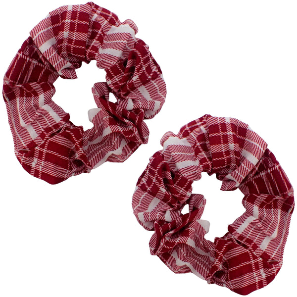 2pc Pattern Scrunchies for Girls and Women, Hair bobbles for Women, Hair Scrunchies, Hair Accessories, Elastic Hair Ties, Elastic Hair Bands, Hair Elastics