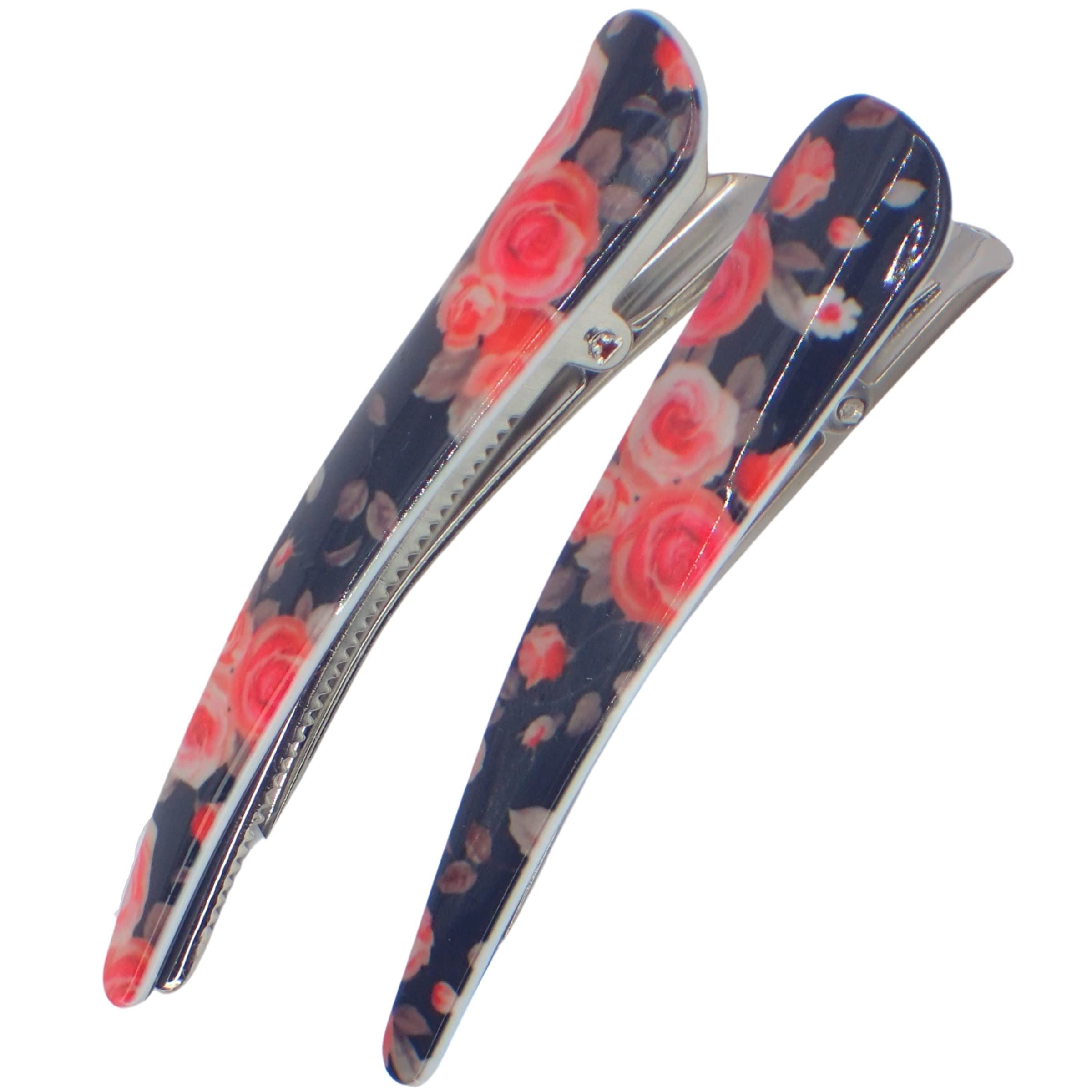 2pc 8cm Hair clips for Women, Duckbill/Beak/Concorde design, Sectioning Hair Clips, Hair Accessories for Women, Hair grips, Hairdressing clips