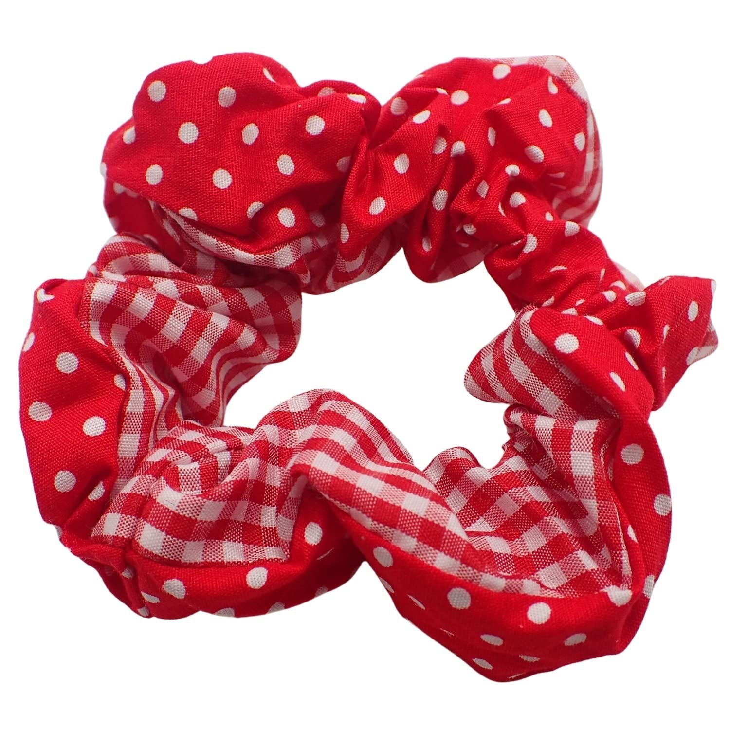 2pc Pattern Scrunchies for Girls and Women, Hair bobbles for Women, Hair Scrunchies, Hair Accessories, Elastic Hair Ties, Elastic Hair Bands, Hair Elastics