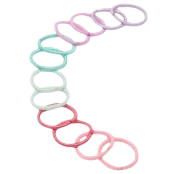 Mini Tiny Hair Ties for Adults and Kids, Small Hair Bands, Ponytail Holders, Kids Hair Bobbles, Small Hair Elastics, Girls Hair Accessories, Fabric Hair Ties