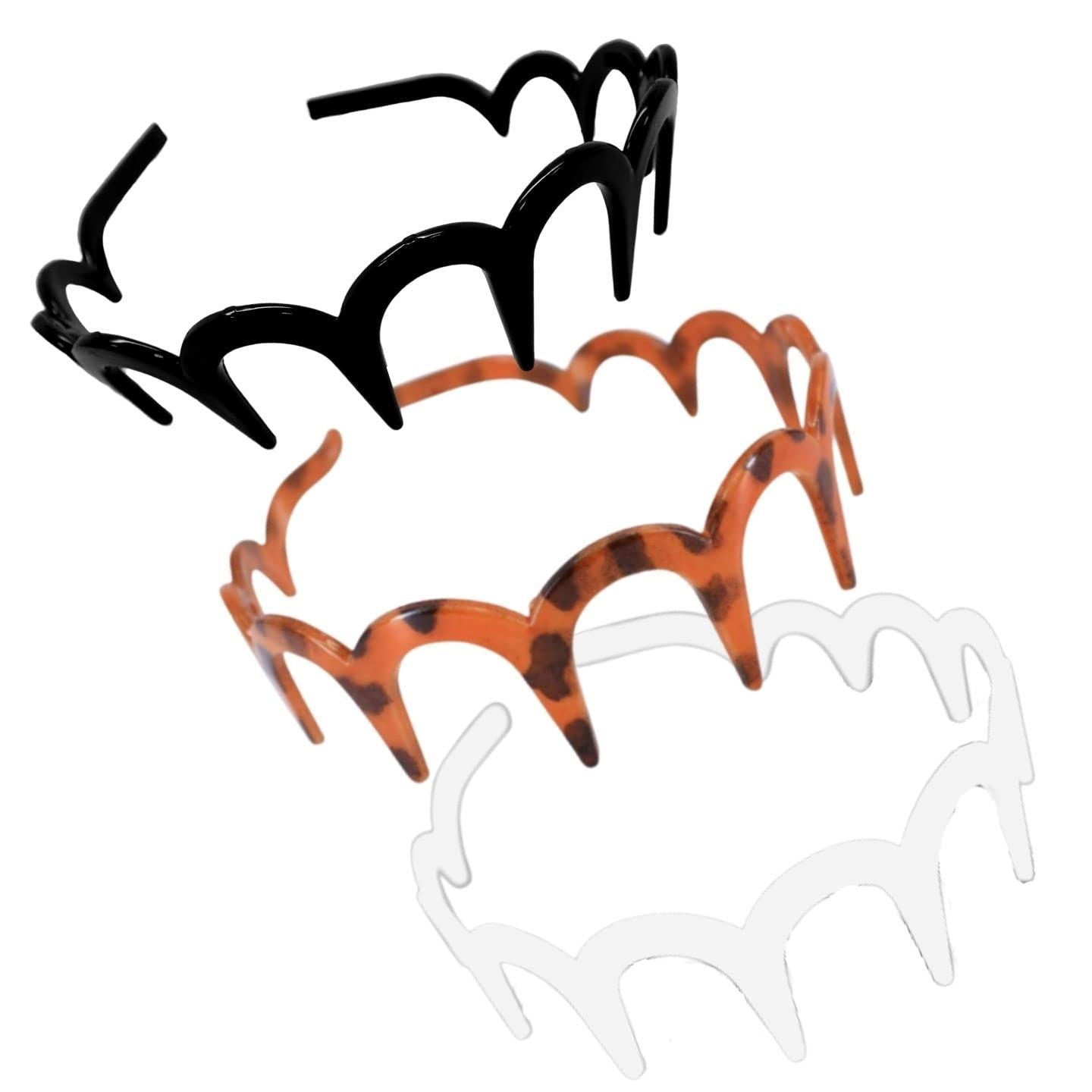 Zig Zag Shark Tooth Head Band Teeth Hair Band Alice Band Comb Headband Zigzag Hairband Wavy Grip Wave Gripper Saw Toothed Aliceband
