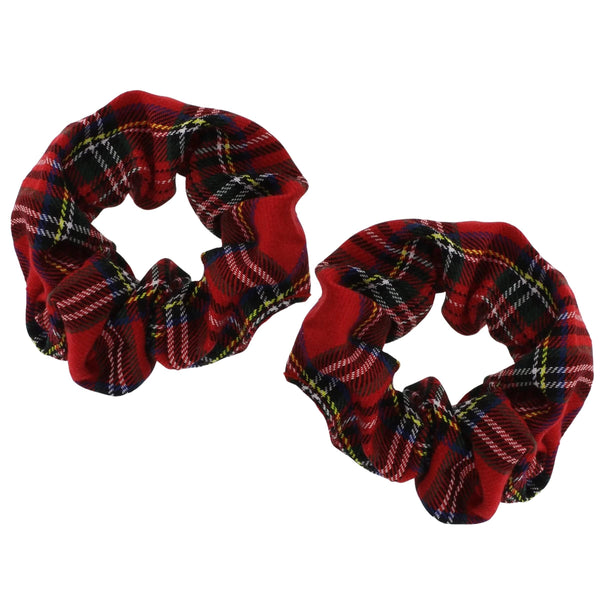 2pc Pattern Scrunchies for Girls and Women, Hair bobbles for Women, Hair Scrunchies, Hair Accessories, Elastic Hair Ties, Elastic Hair Bands, Hair Elastics
