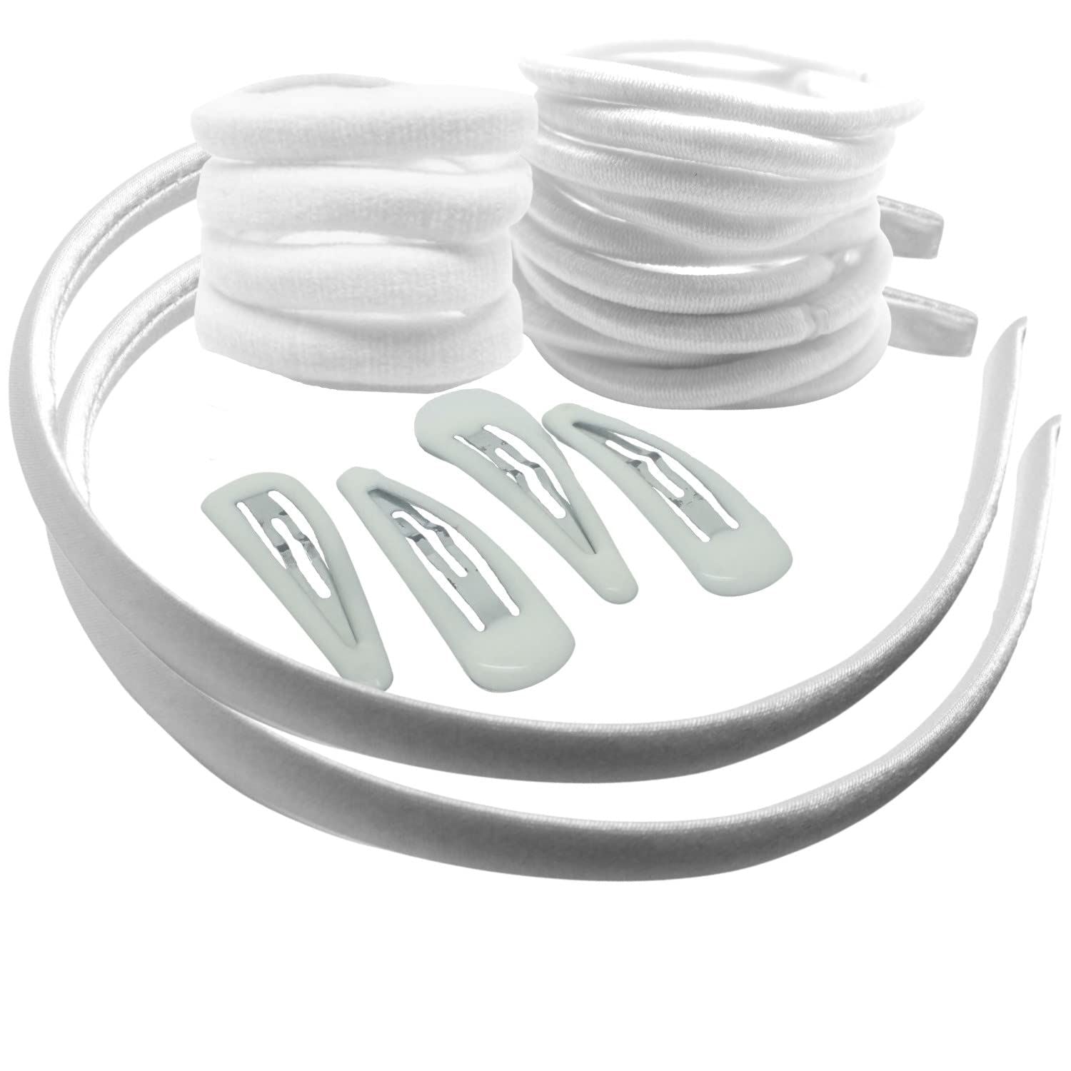 26pc School Hair Accessories Gift Set Hair Accessories for Girls Hair Clip Hair Colour Girls Hair Accessories Gift Set Hair Clip Hair Band Hair Bands for Girls