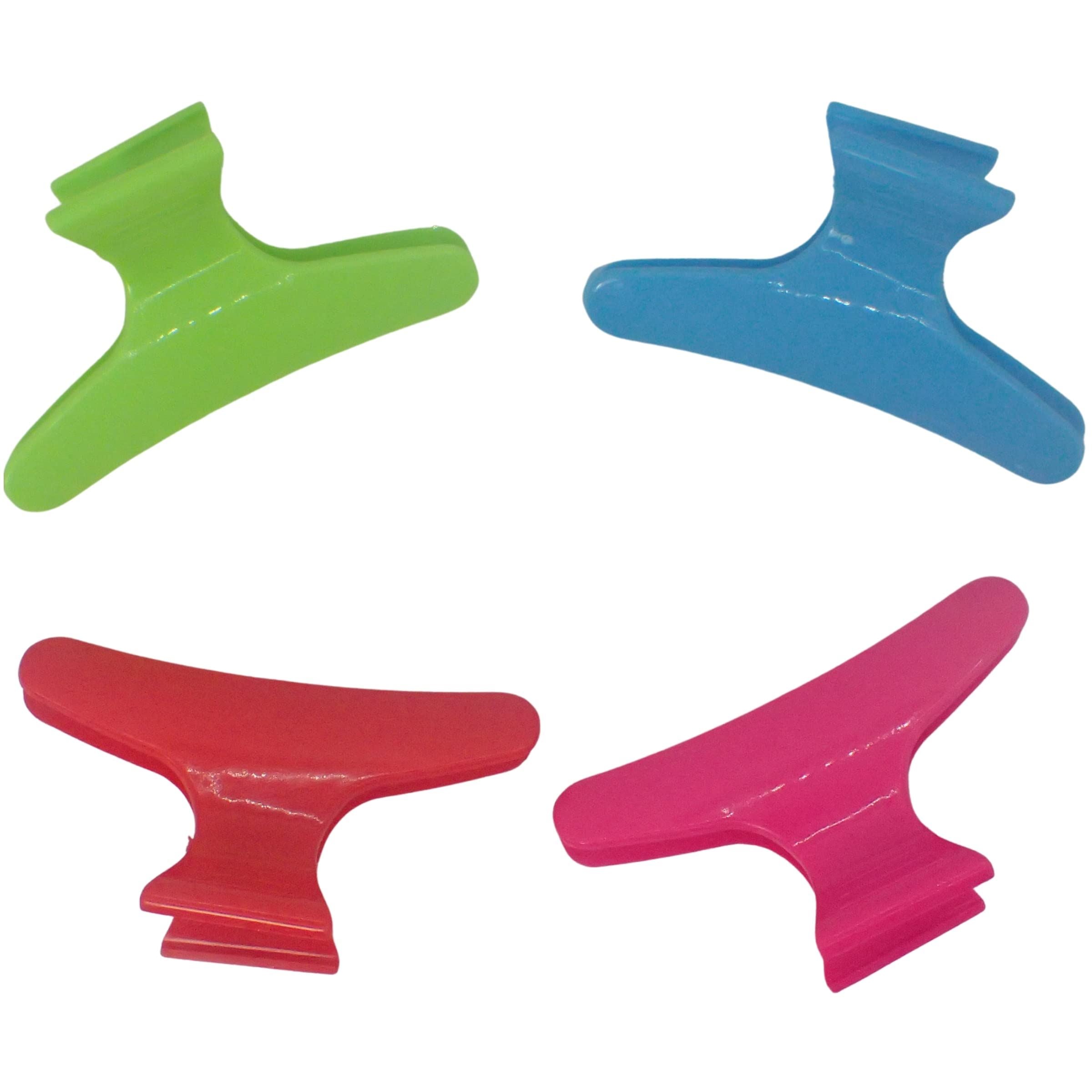 4pc Butterfly Hair Clips for Women and Girls, Claw Clips, Hairdressing Clips, Hair Clips for Styling, Sectioning Hair Clips, Hair Claw Clip, Hair Accessories