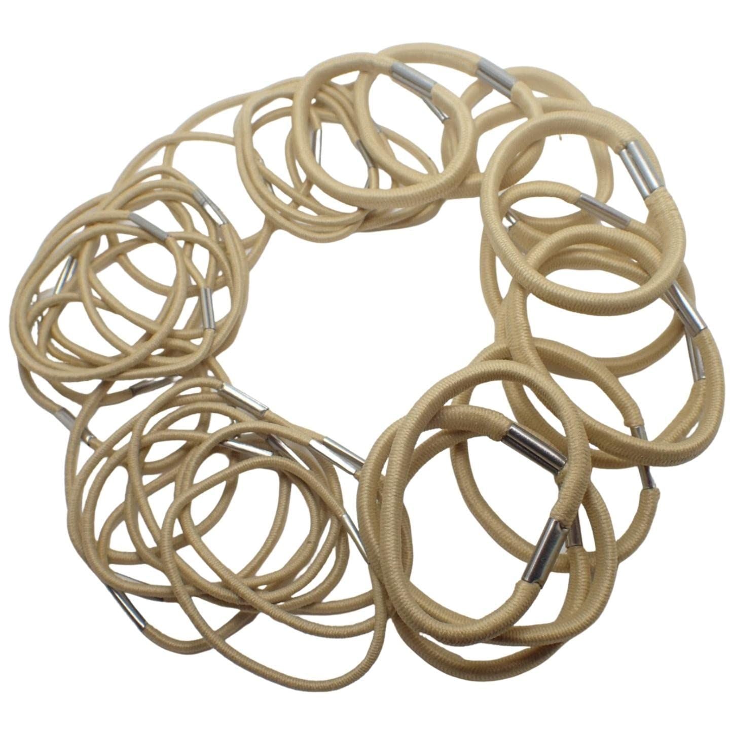 36pc Thick & Thin Hair Bobbles for Girls and Women, Hair Elastics Thin Hair Bands Thick Hair Bobbles Elastic Hair Bands Hair Accessories Hair Ties Hair Elastic Bands