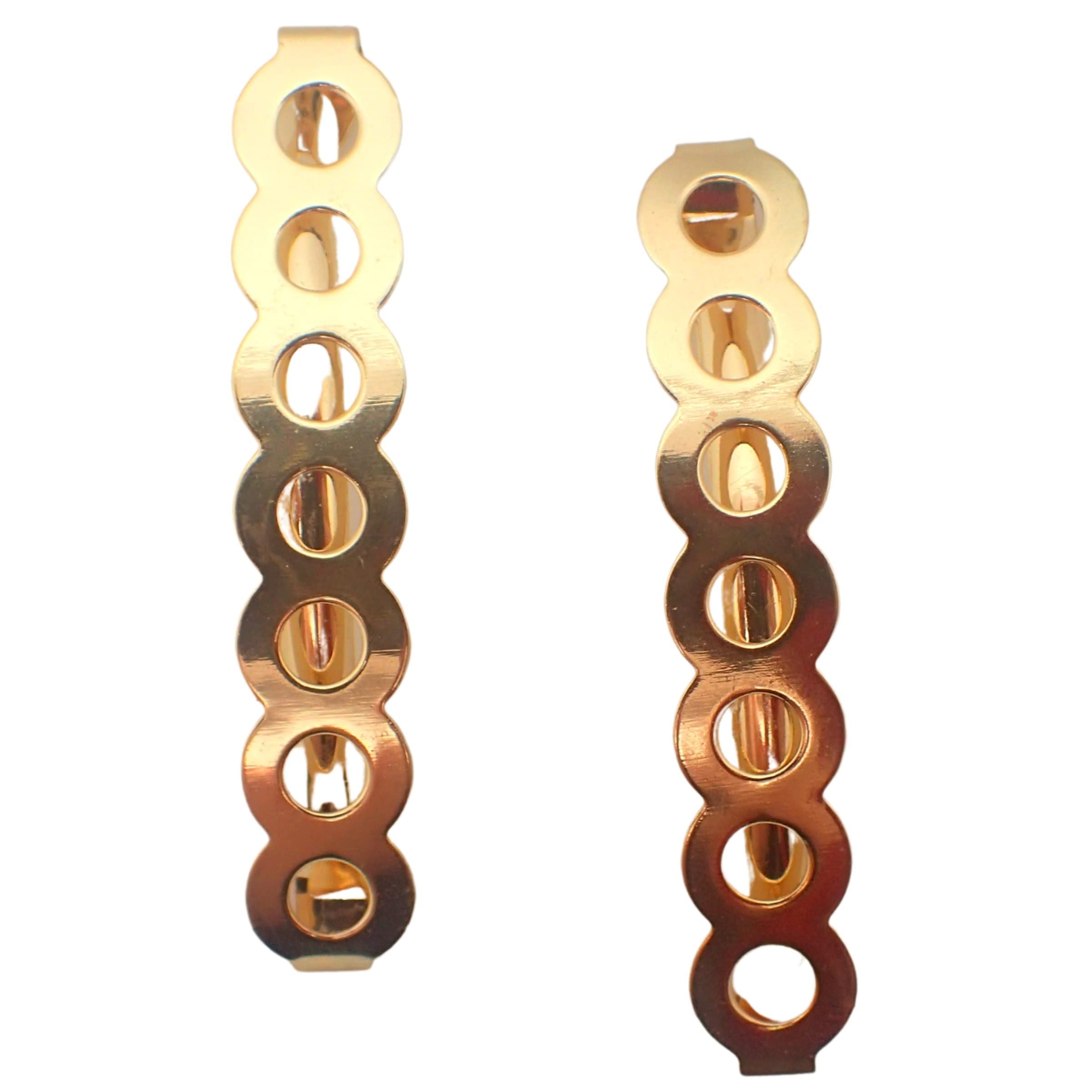 2pcs Open style Hair Clips, Hair Barrettes, Hair Slides, Hair Grips, Hairdressing Clips, Hair Accessories for Women, Metal barrette