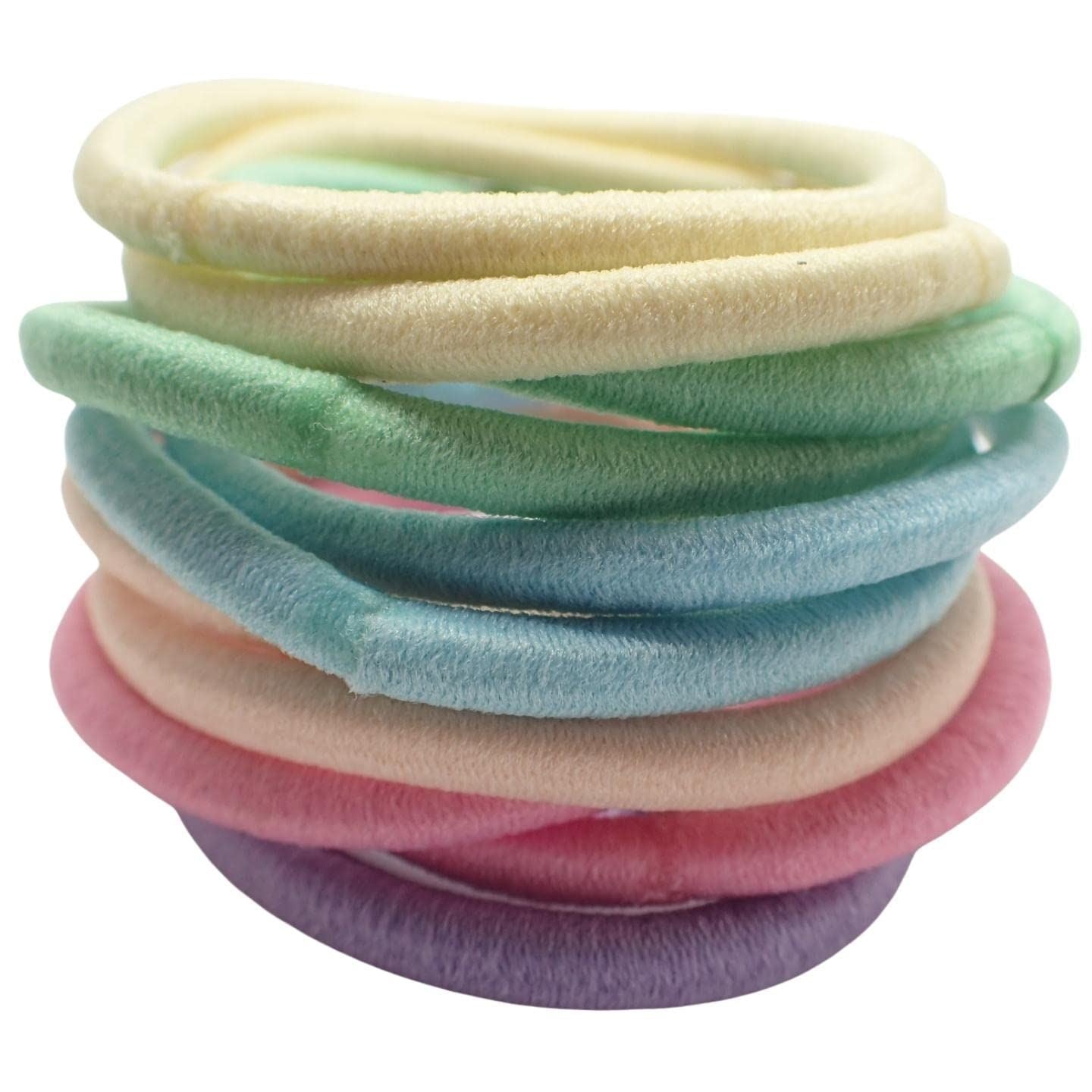 Hair Bobbles for Girls and Women, Hair Elastics Hair Bands for Girls Hair Ties Ponytail Holders Hair Accessories for Women Rubber Bands for Hair