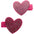 Hair Accessories for Women, Pink Hair Clips Valentines