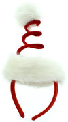 Christmas Headbands for Adults & Kids, Christmas Hats on Alice Headbands, Santa Hat Pointy, Screw, Christmas Tree, Elf, Christmas Hair Accessories Xmas Dress Hair Band