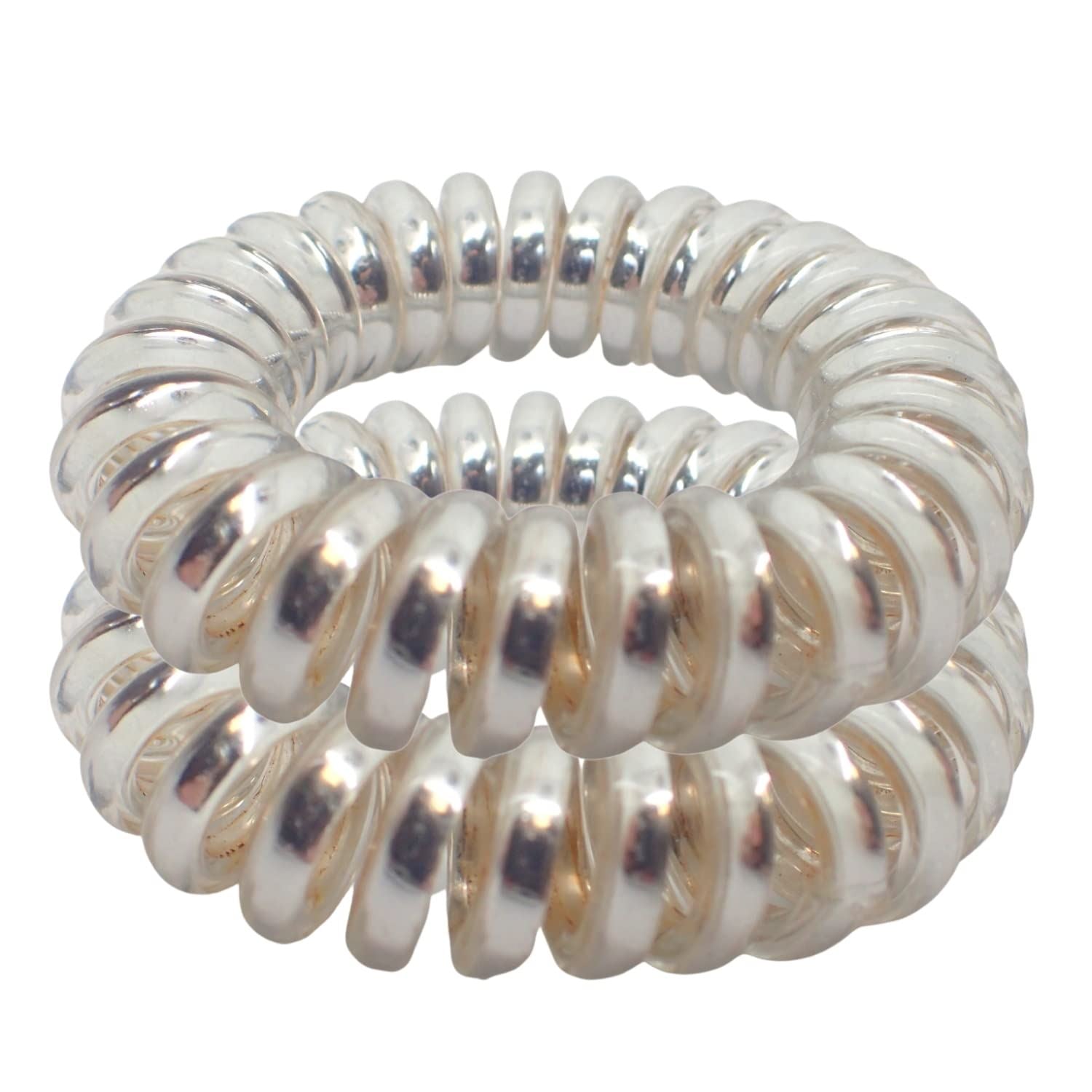 Spiral Hair Ties Ponio Ponytail Band Hair Bobbles Elastic Hair Bands Hair Ties Hair Bands Hair Accessories for Women & Hair Accessories for Girls