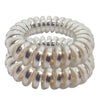 Colour Spiral Hair Ties Ponio Ponytail Band Hair Bobbles Elastic Hair Bands Hair Ties Hair Bands Hair Accessories for Women & Hair Accessories for Girls