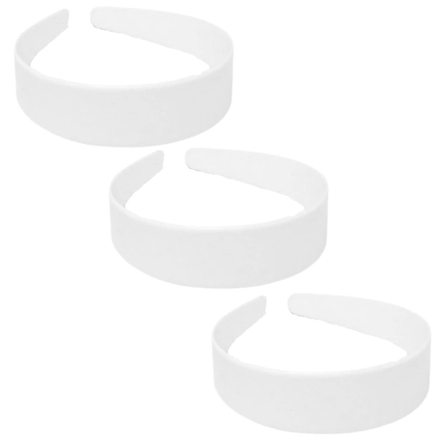 Plastic Alice Bands Hair Bands Head Bands Black Clear Tortoise Tort Brown Hairband Headband Aliceband Women Girls Men Boys Wide Teeth Comb - Pack of 3