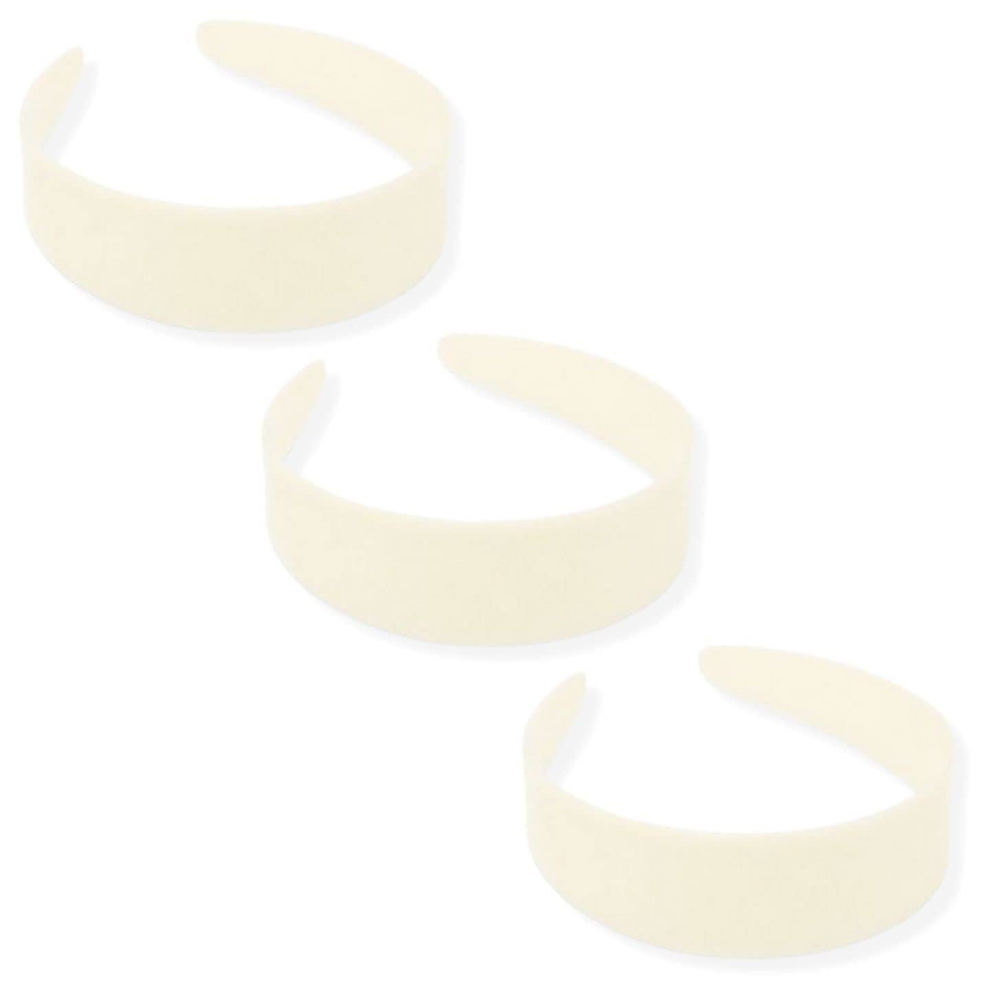 Plastic Alice Bands Hair Bands Head Bands Black Clear Tortoise Tort Brown Hairband Headband Aliceband Women Girls Men Boys Wide Teeth Comb - Pack of 3