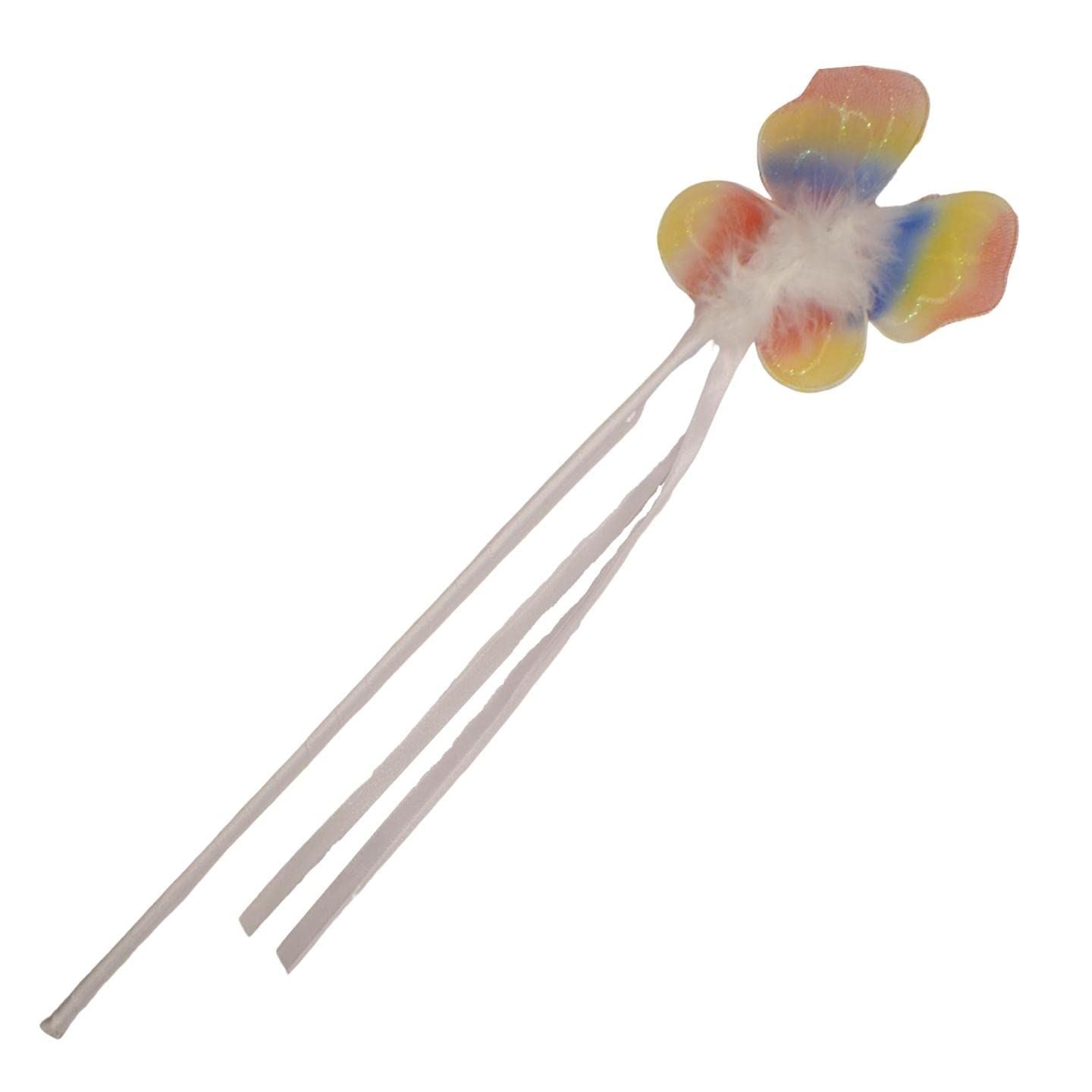 Fairy Wand for Dress Up Costume, Kids Princess Queen Wand Pretty, Sparkly Girls Dressing Up Wands, Fancy Dress Play Princess Wand Cute Kids Accessories