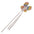 Fairy Wand for Dress Up Costume, Kids Princess Queen Wand Pretty, Sparkly Girls Dressing Up Wands, Fancy Dress Play Princess Wand Cute Kids Accessories