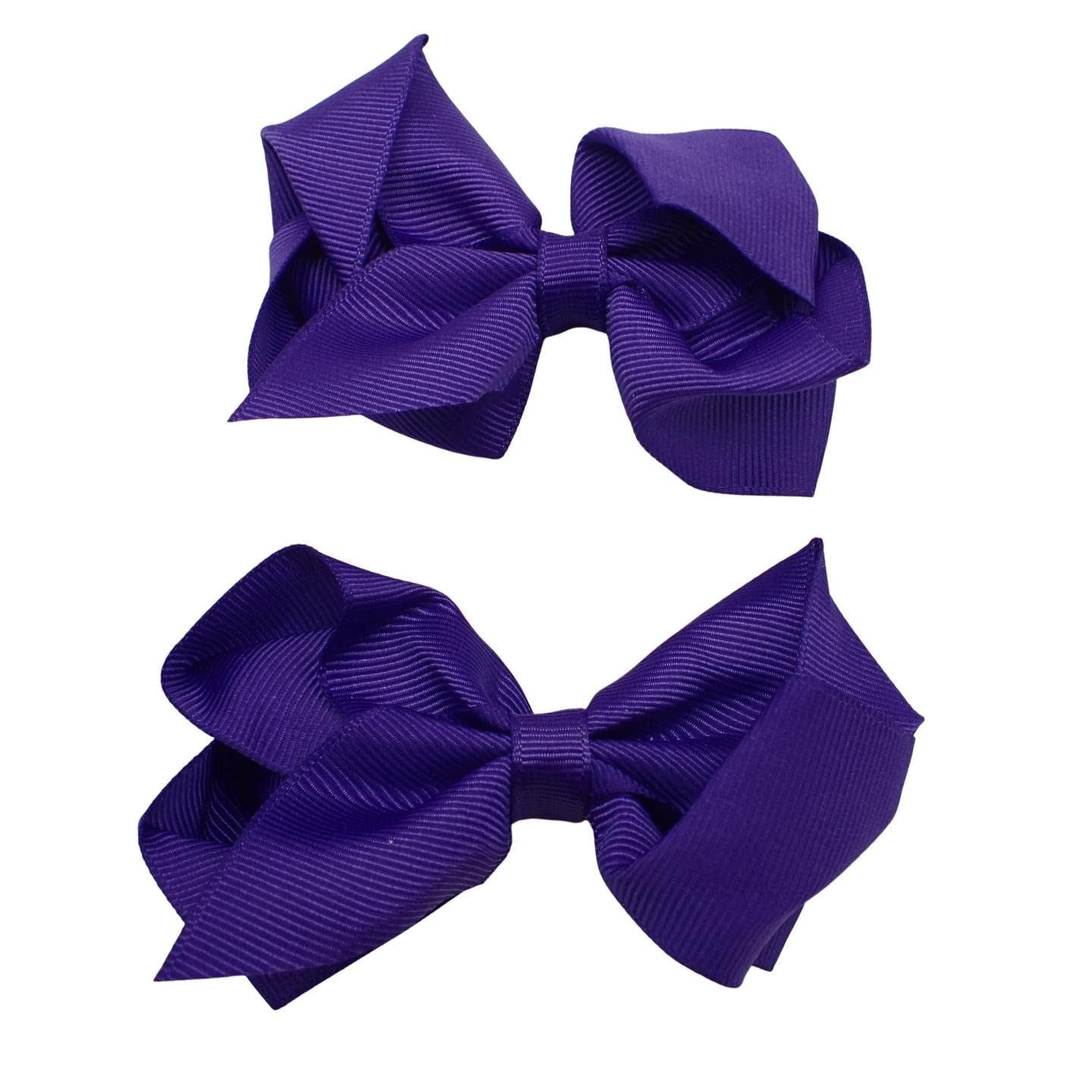 2pc Ribbon Hair Bows Hair Clip Hair Bows for Girls Hair Clips Women Girls Hair Clips Girls Hair Accessories Baby Hair Clips Crocodile Clips Hair Bows