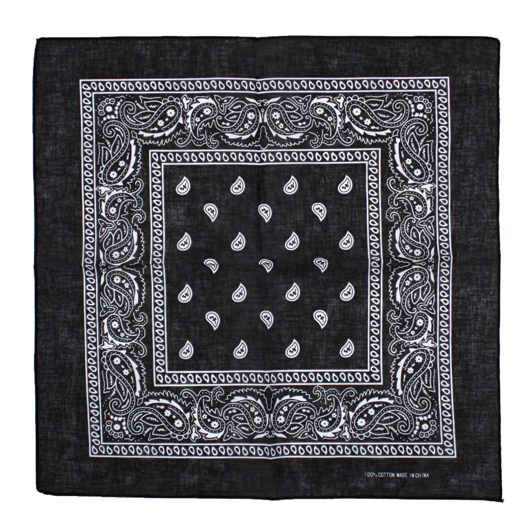 Paisley Bandanas Hair Bands Headbands Women Men Dogs Head Bands Festival Bike Accessories Face Masks Holiday Essentials Head Scarf