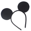 Mouse Ears Head band, Black mouse ears, Rat costume, Mice Ears with Spotty Bow, Adult Mouse Ears, Mouse Ears on Alice band for Adults and Kids, Mouse costume kids
