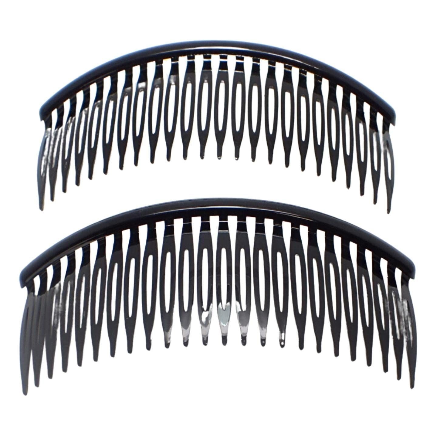 12cm / 4.7" 2 piece Large Plastic Hair Comb Slides for Women and Girls