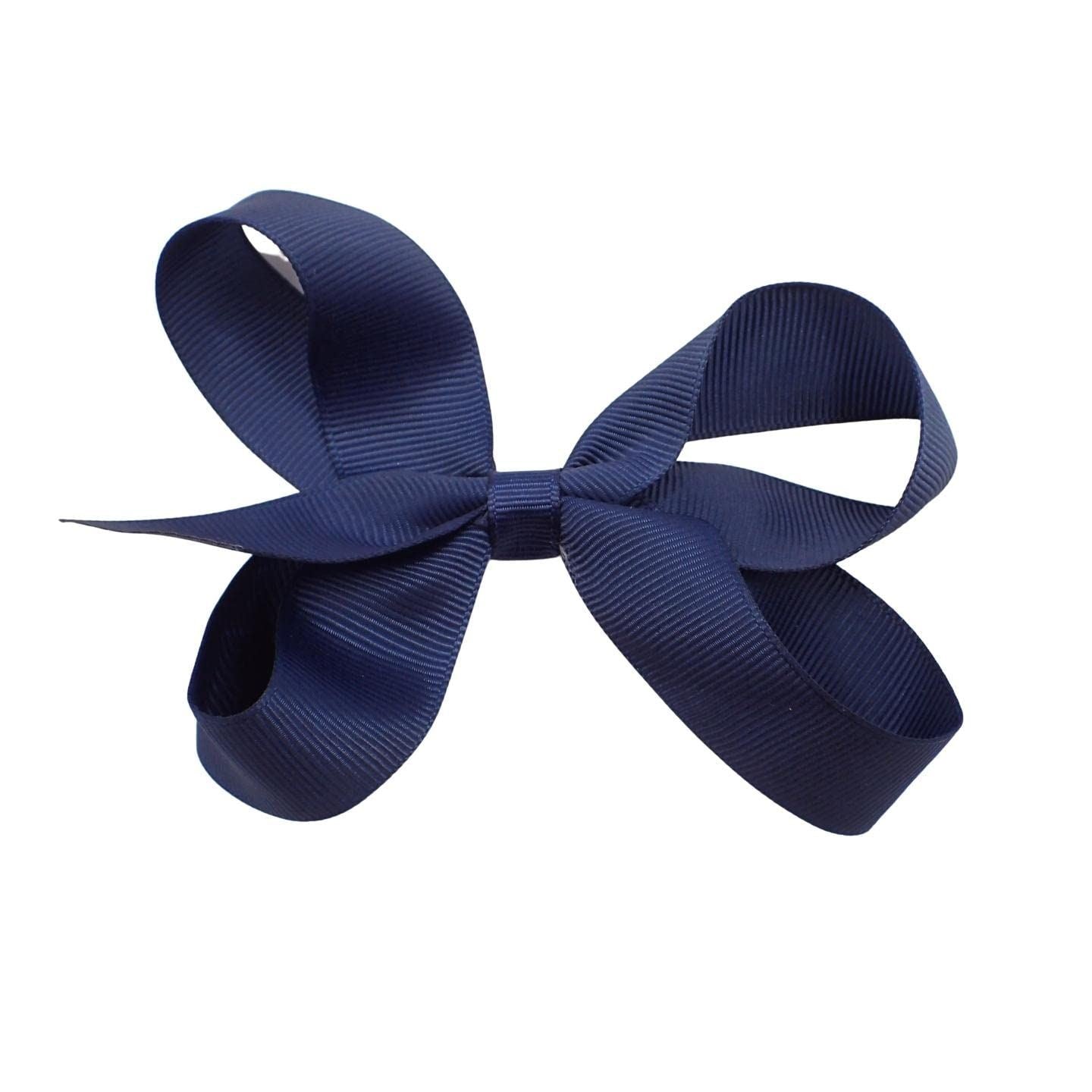 12cm / 4.7 Inches Ribbon Hair Bows, Hair Clip Hair Bows for Girls or Women