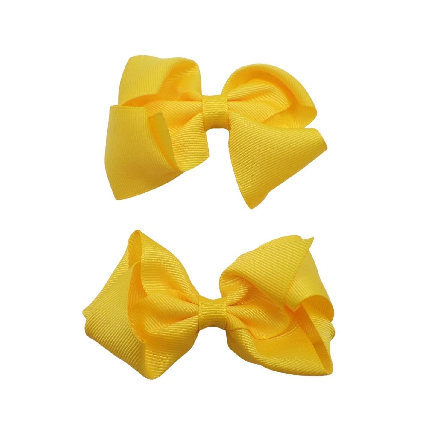 2pc Ribbon Hair Bows Hair Clip Hair Bows for Girls Hair Clips Women Girls Hair Clips Girls Hair Accessories Baby Hair Clips Crocodile Clips Hair Bows