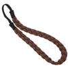 Synthetic Hair Elasticated Headbands for Women & Girls, School or Work Headband, Natural-look blonde & Brunette Hair Bands for Ladies, Braided Faux Hair