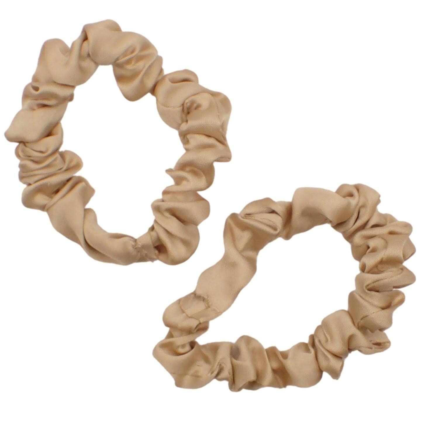 Small Satin Scrunchies for Girls & Women, Non-Slip Scrunchie, Imitation Silk Scrunchies, Hair Bobbles