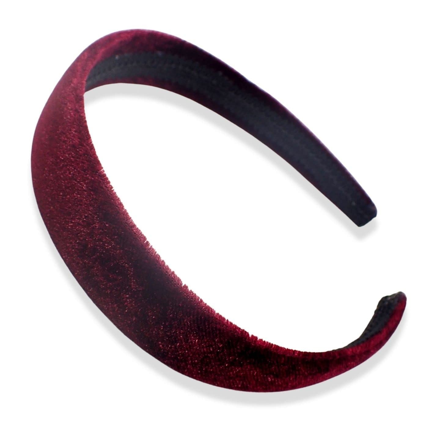 Velvet Alice Bands Luxury Headband Head Band Hairband Hair Band Adult Women Ladies Girls Kids Wedding Bride Fashion Aliceband Wonderland 2.5cm 1" Thick Wide