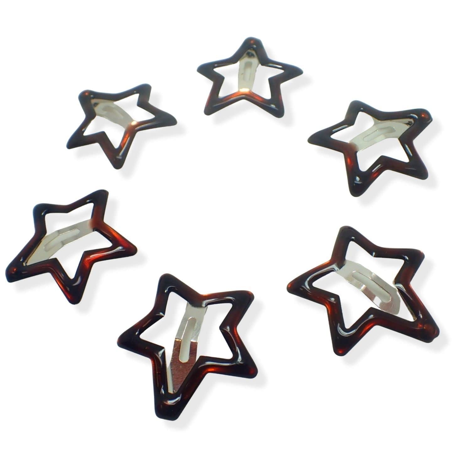 Glitter/Shaped Snap Hair Clips for Girls and Women, Girls Hair Accessories, Hair Styling Clips, Hair Slides, Mini Hair Clips, Toddler Hair Clips, Metal Hair Clips