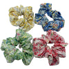 4pc Scrunchies for Girls and Women, Hair bobbles for Women, Hair Ties, Hair Scrunchies, Hair Accessories, Elastic Hair Bands for Women