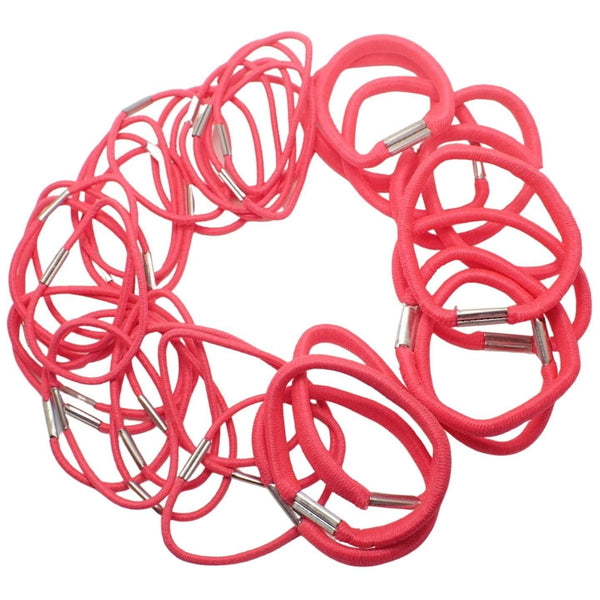 36pc Thick & Thin Hair Bobbles for Girls and Women, Hair Elastics Thin Hair Bands Thick Hair Bobbles Elastic Hair Bands Hair Accessories Hair Ties Hair Elastic Bands