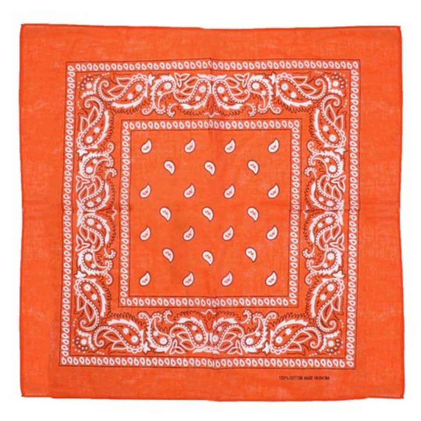 Paisley Bandanas Hair Bands Headbands Women Men Dogs Head Bands Festival Bike Accessories Face Masks Holiday Essentials Head Scarf