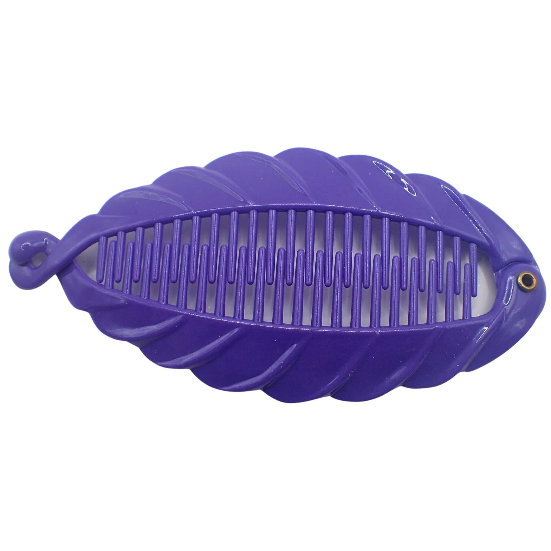 Hair Banana Clips Banana Fish Women Ladies Girls Kids Long Thick Wide Tooth Comb Pins Light Double Grippers Styling Products
