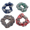 4pc Scrunchies for Girls and Women, Hair bobbles for Women, Hair Ties, Hair Scrunchies, Hair Accessories, Elastic Hair Bands for Women