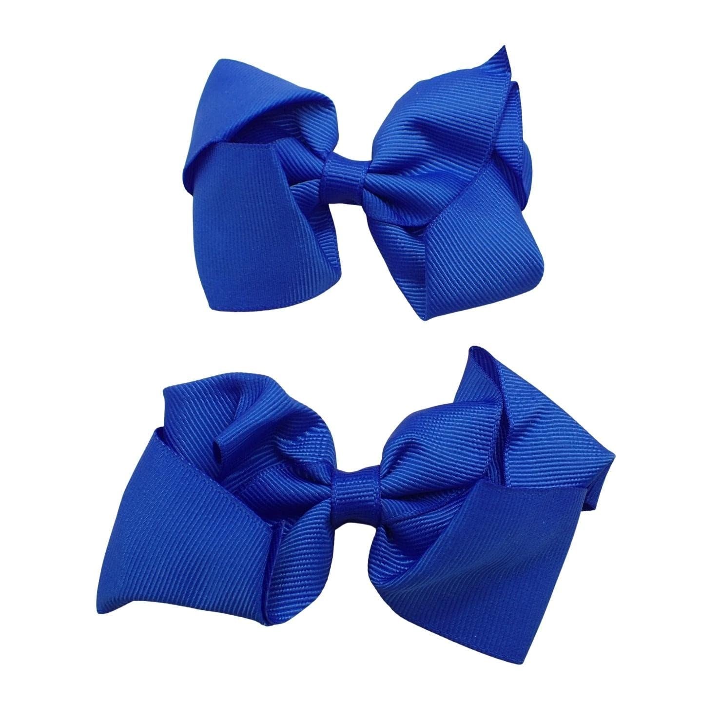 2pc Ribbon Hair Bows Hair Clip Hair Bows for Girls Hair Clips Women Girls Hair Clips Girls Hair Accessories Baby Hair Clips Crocodile Clips Hair Bows