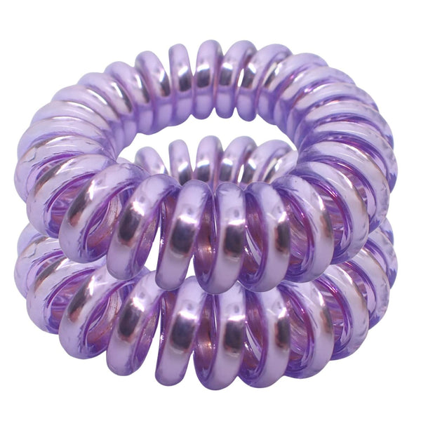 Colour Spiral Hair Ties Ponio Ponytail Band Hair Bobbles Elastic Hair Bands Hair Ties Hair Bands Hair Accessories for Women & Hair Accessories for Girls
