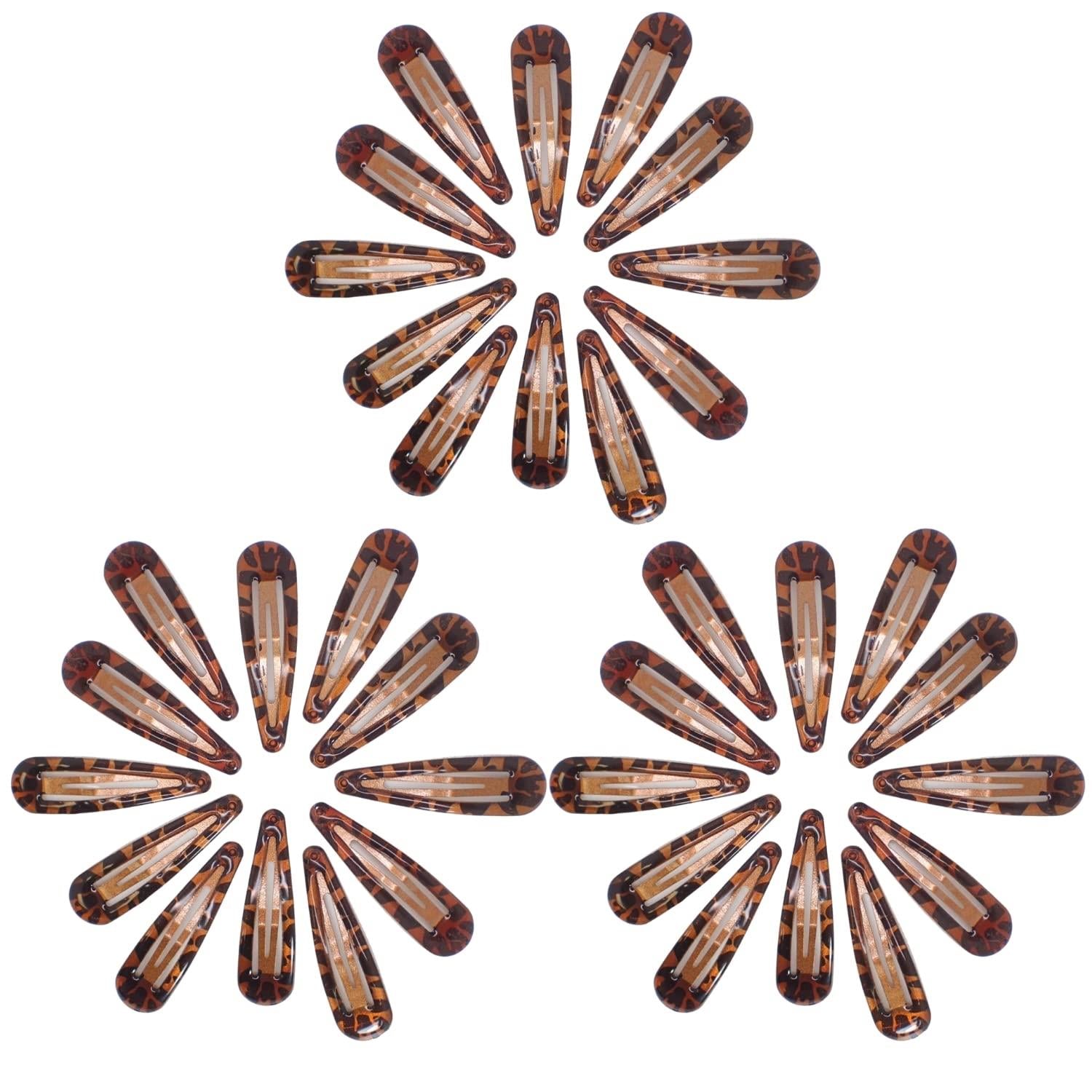 36pc Snap Clips 5cm / 2" Hair Clip Hair Snap Clips Hair Pins Snap Hair Clips Hair Ties Snap Hair Clips Hair Accessories for Women & Hair Accessories for Girls