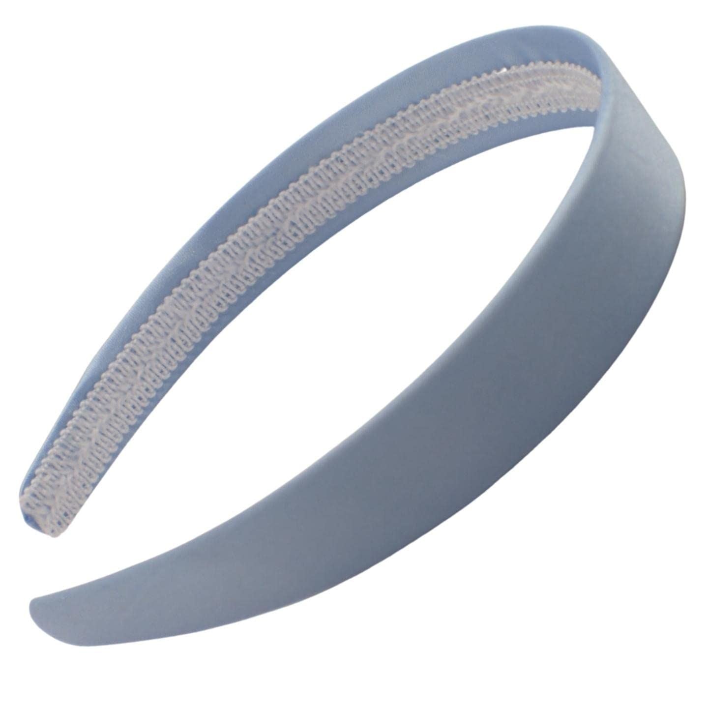 Satin Alice Headband Head Band Hairband Hair Band Women for Adult Girls Kids School 60s 70s 80s Plain Aliceband 2.5cm 1" Thick Wide Hard