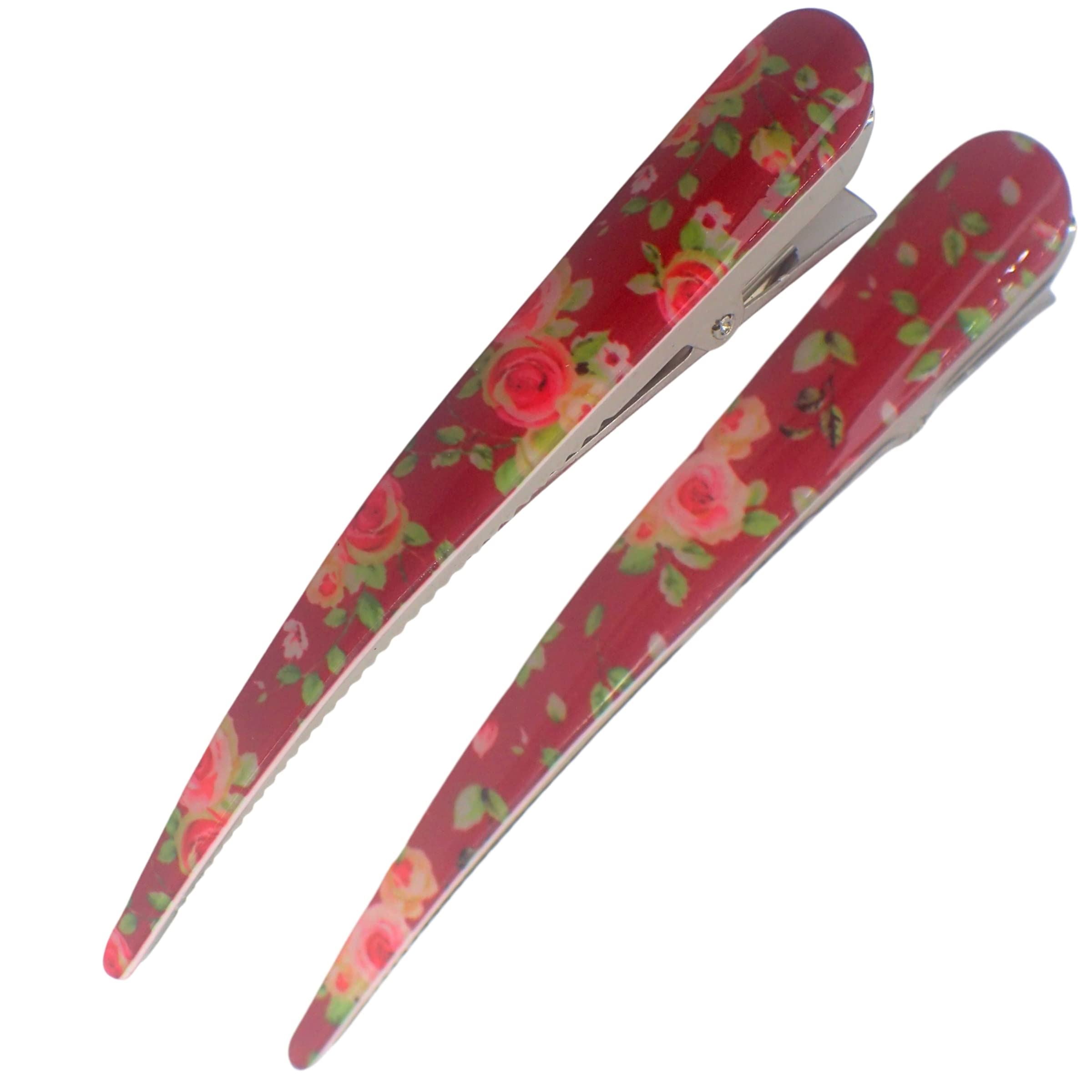 13cm Hair clips for Women, Duckbill / Beak / Concorde design, Sectioning Hair Clips