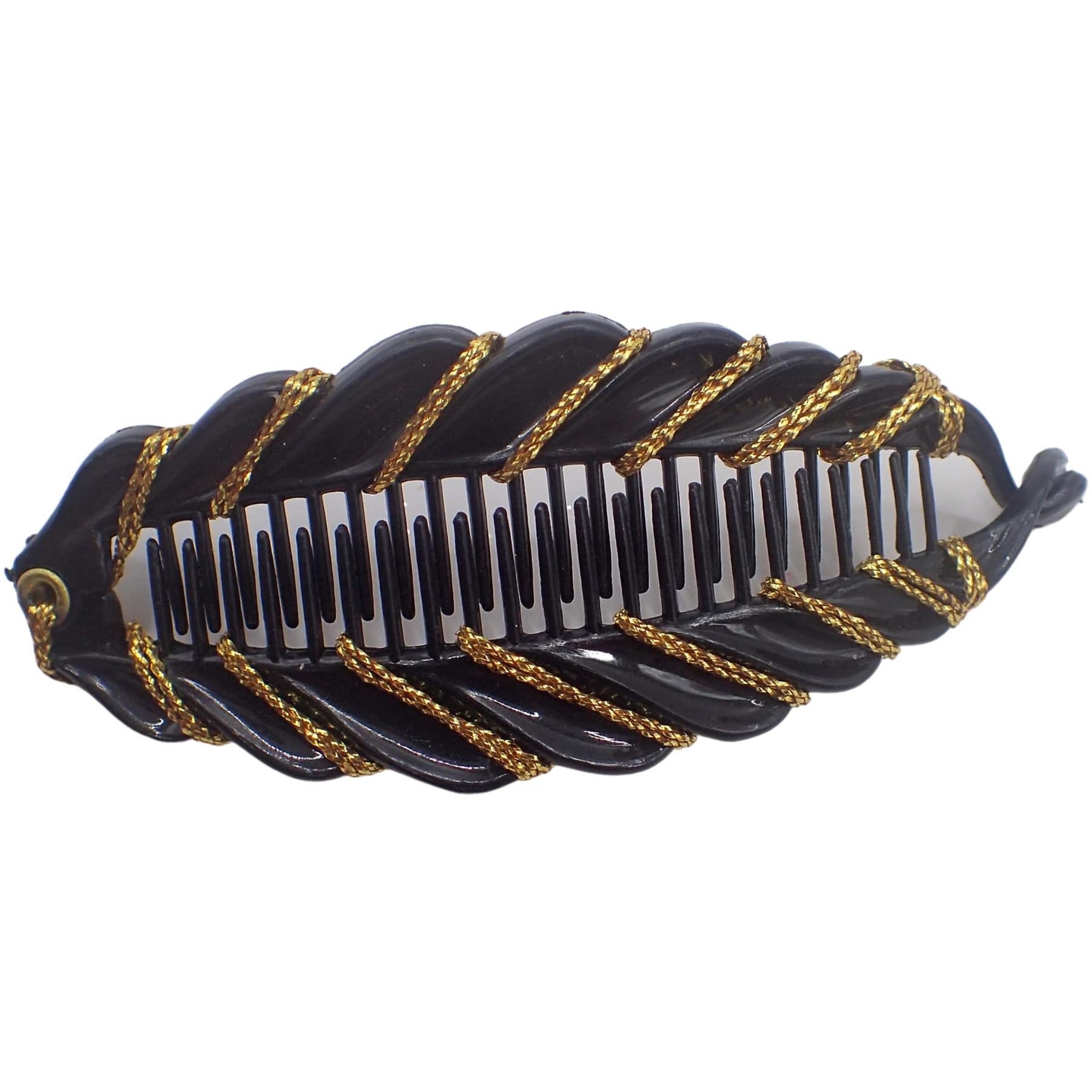 Hair Banana Clips Banana Fish Women Ladies Girls Kids Long Thick Wide Tooth Comb Pins Light Double Grippers Styling Products