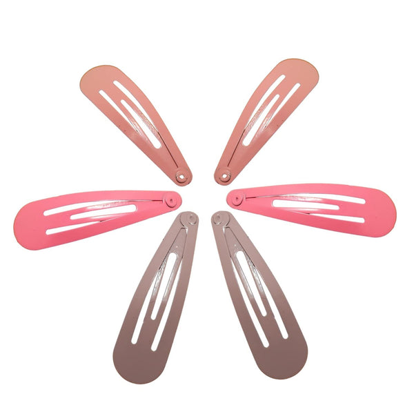 6pc Snap Hair Clips Mini Hair Clips Hair Clip Snap Hair Clips Metal Hair Clips Toddler Hair Clips Hair Accessories for Women& Girls Hair Accessories