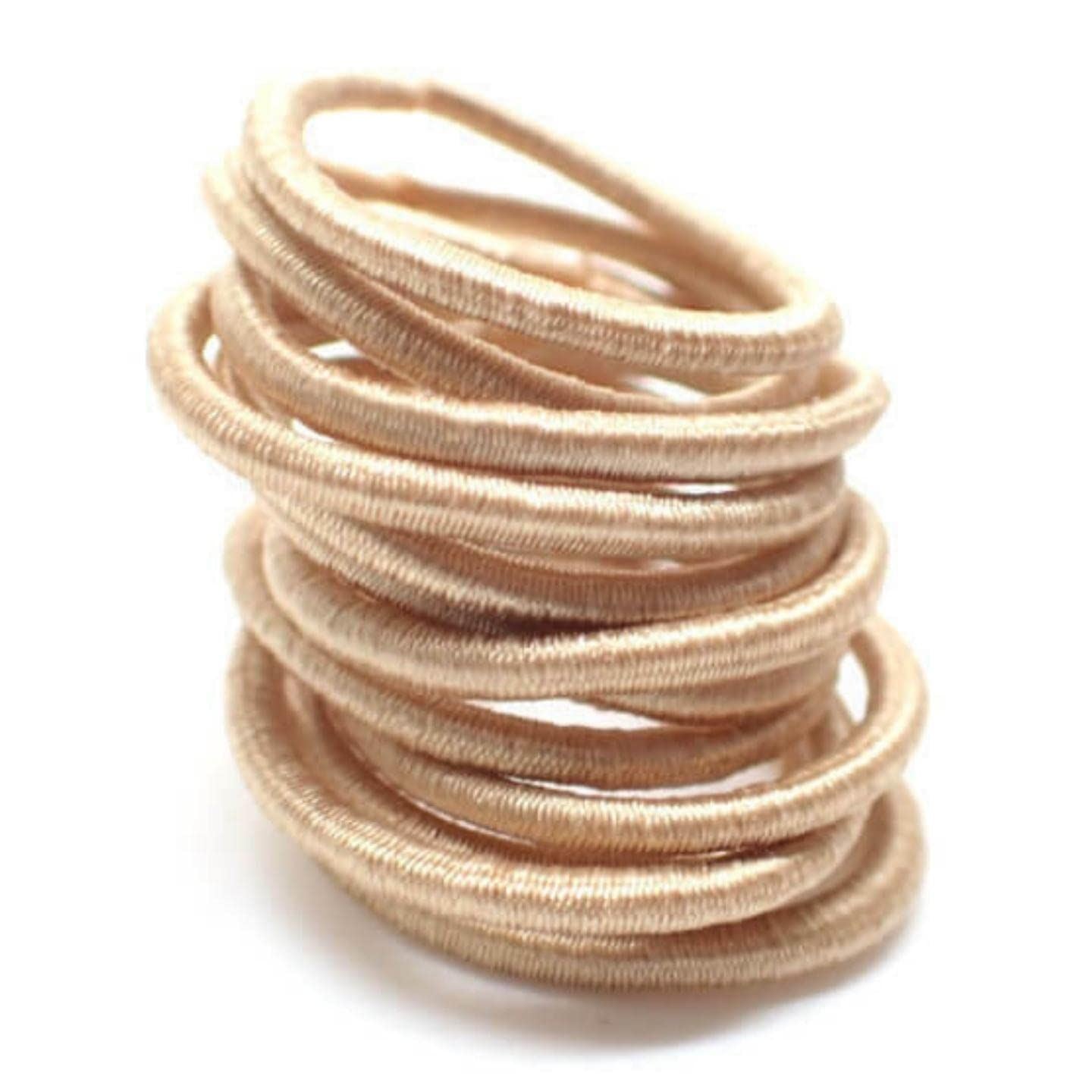 Mini Tiny Hair Ties for Adults and Kids, Small Hair Bands, Ponytail Holders, Kids Hair Bobbles, Small Hair Elastics, Girls Hair Accessories, Fabric Hair Ties