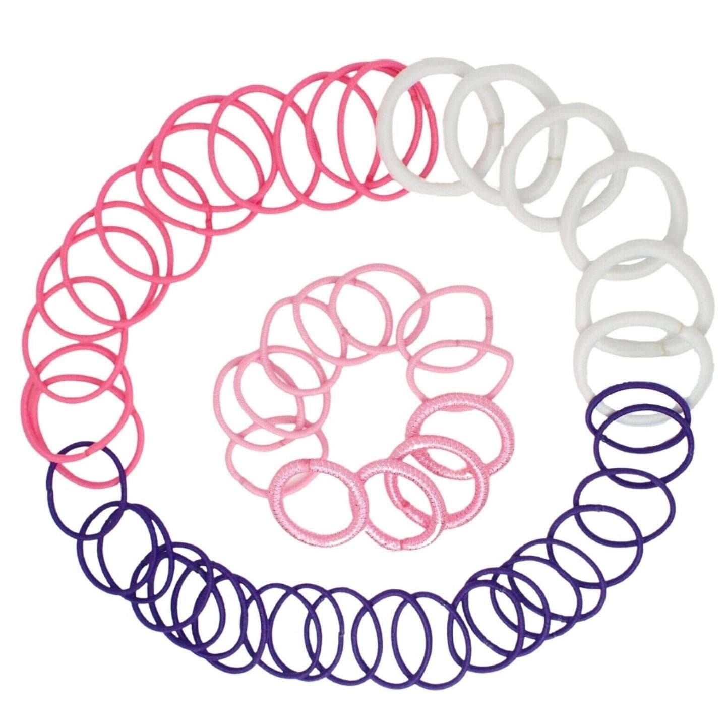 Mini Tiny Hair Ties for Adults and Kids, Fabric Hair Ties, Small Hair Bands, Ponytail Holders, Kids Hair Bobbles, Small Hair Elastics, Hair Accessories for Girls