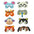 Kids Party Masks Animal Masks For Kids Birthday Party Masks Unicorn Masks Halloween Masks Xmas Mask Hero Masks Dinosaur Masks For Children, Kids