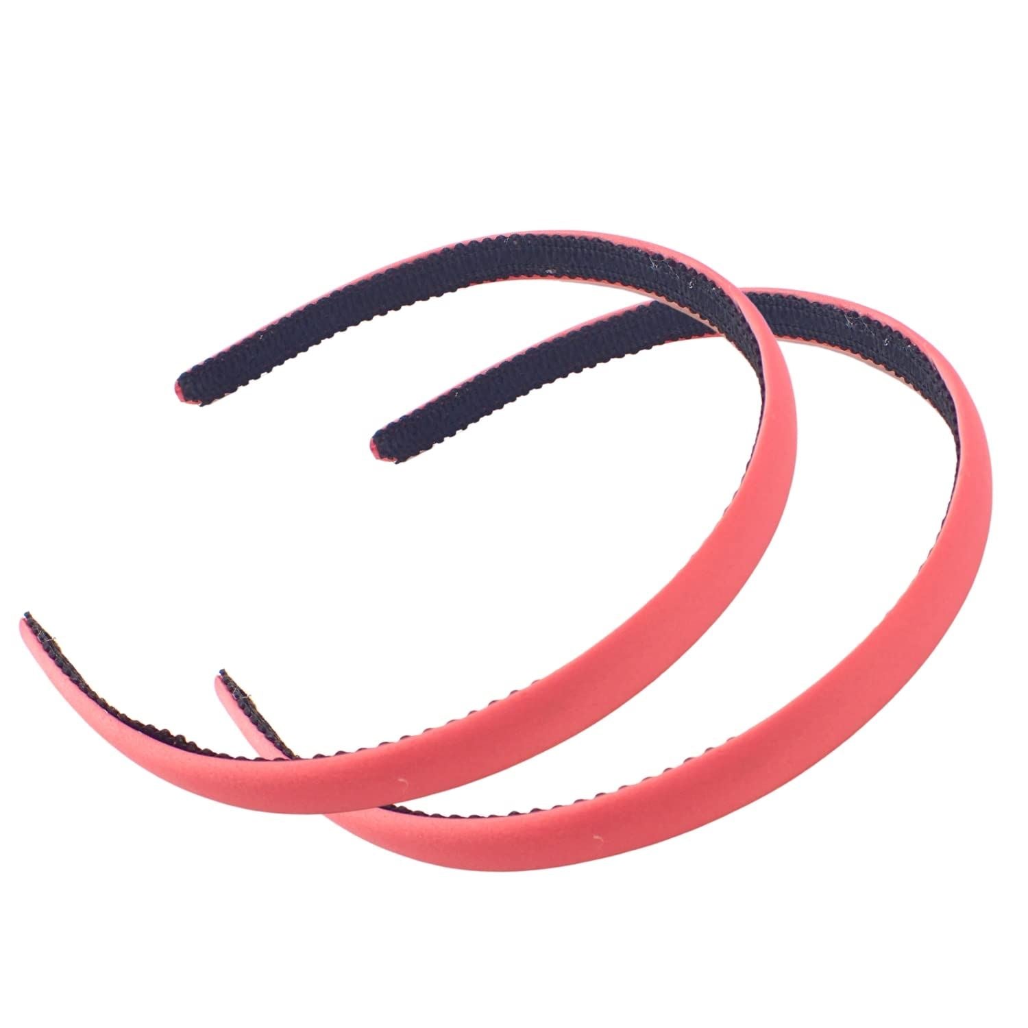 1.5cm Wide Satin Covered Alice Band for Girls and Women