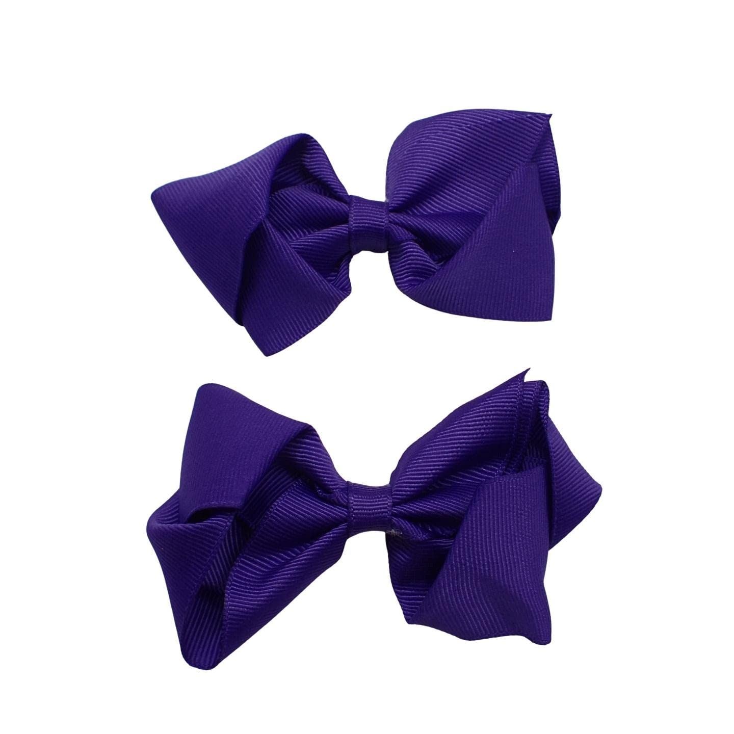 2pc Ribbon Hair Bows Hair Clip Hair Bows for Girls Hair Clips Women Girls Hair Clips Girls Hair Accessories Baby Hair Clips Crocodile Clips Hair Bows