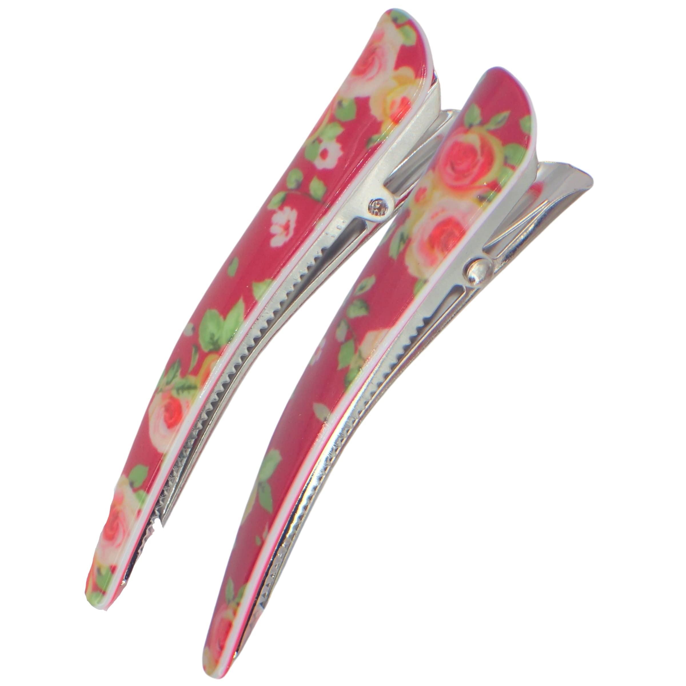 2pc 8cm Hair clips for Women, Duckbill/Beak/Concorde design, Sectioning Hair Clips, Hair Accessories for Women, Hair grips, Hairdressing clips