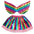 Rainbow Fairy Angel Set, Tutu Wings Set for Halloween for Girls, Ladies Rainbow Fairy Costume, Fancy Magic Kids Wings & Tutu Skirt, Skirts & Wings