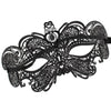 Metal Masquerade Mask Halloween Masks Black Masquerade Metal Mask Costume Masks Venetian Masks Mardi Gras Metal Masquerade Masks For Women, Ladies, Adults, Couples