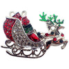 Christmas Brooch for Women and Men, Christmas Stocking Filler, Christmas Cracker Fillers, Secret Santa gifts, Christmas ornaments, Metal 180degree pin